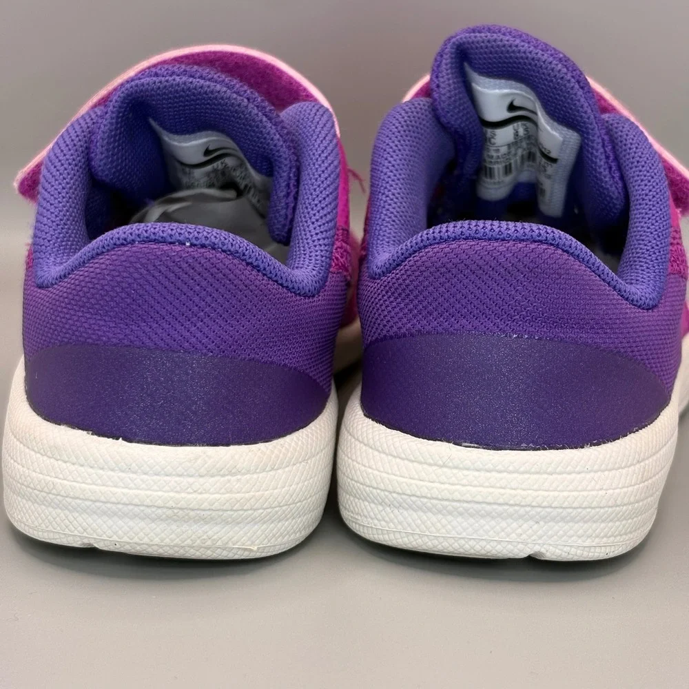 Nike Revolution Toddler Girls Purple Fuchsia Running Shoes Size 9C